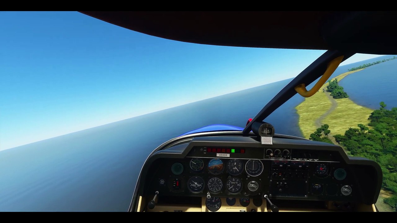 Landing at Ebon Airport on Ebon Atoll, Marshall Islands | Microsoft Flight Simulator 2020