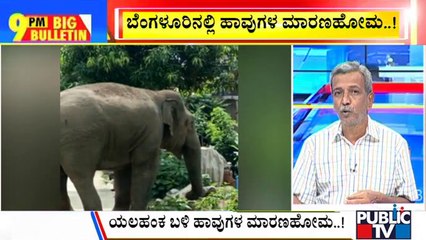 Big Bulletin | ಹಾಸನ ಜಿಲ್ಲೆಯಲ್ಲಿ ಮುಂದುವರಿದ ಕಾಡಾನೆಗಳ ಹಾವಳಿ | HR Ranganath | June 4, 2022