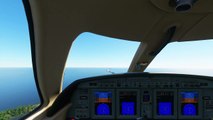 Landing on Marshall Islands International Airport in Majuro | Microsoft Flight Simulator 2020