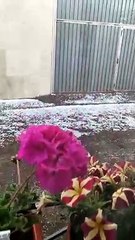 Vídeo | Fuerte tormenta de granizo en Astorga