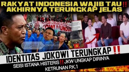 Berita Terkini ~Mengejutkan‼️Trungkap Siapa Sbenarnya Jokowi~ News Viral Kpk