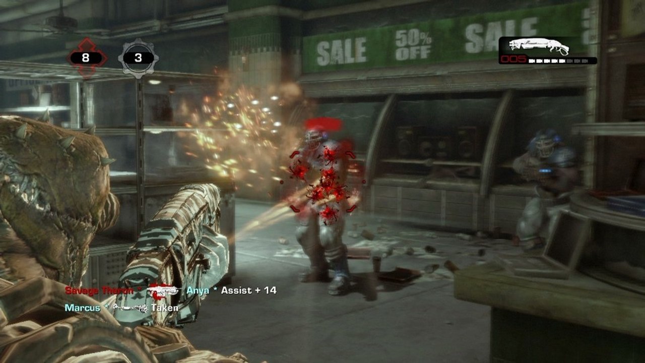 Gears of War 3 - »Let's Play«-Video zur Multiplayer-Beta - Teil 2