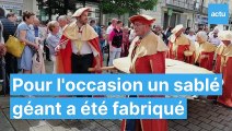 Sablé-sur-Sarthe : pour fêter ses 90 ans, Maison Drans bat le record du plus grand sablé