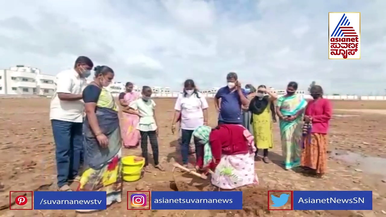 ಸಸಿ ನೆಟ್ಟ ಸೋಂಕಿತರು, ರೇಣುಕಾಚಾರ್ಯರಿಂದ ಮತ್ತೊಂದು ಮಾದರಿ ಕೆಲಸ