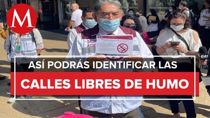Inicia campaña de concientización para fumadores en el Centro Histórico de CdMx
