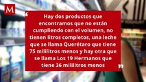 ¿Agua con pintura? Lista completa de marcas de leche falsas que se venden en México: Profeco