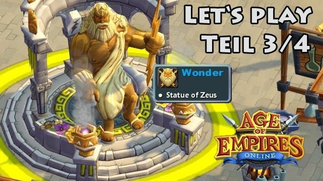Let's Play: Age of Empires Online - Technologiebaum, Stadt-Upgrades und Items (Teil 3/4)