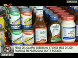 Feria del Campo Soberano atiende a 225 familias de la parroquia Santa Rosalía en Caracas