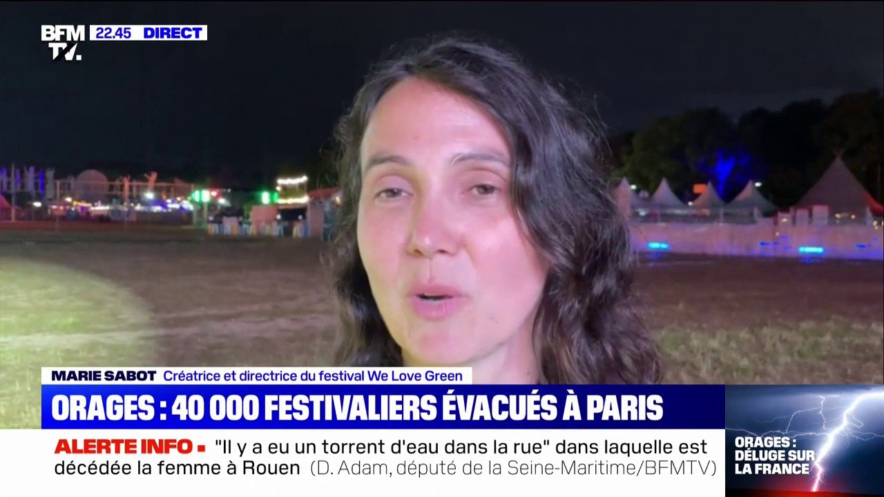 We Love Green: 40.000 festivaliers "évacués dan...