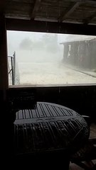 L'orage de grêle au Frêche filmé par une habitante