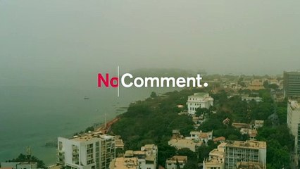 ВИДЕО: песчаные облака из Сахары нависли над Сенегалом