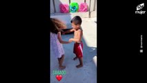 Georgina Rodríguez comparte video de sus hijos bailando en la piscina