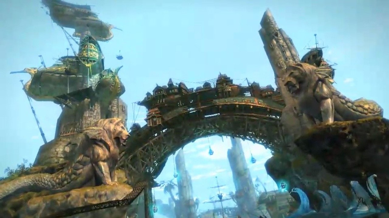 Guild Wars 2 - Rundflug durch die Stadt »Löwenstein«