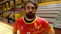 Interview maritima: Thomas Tricaud après la défaite de Martigues Handball contre Bordeaux