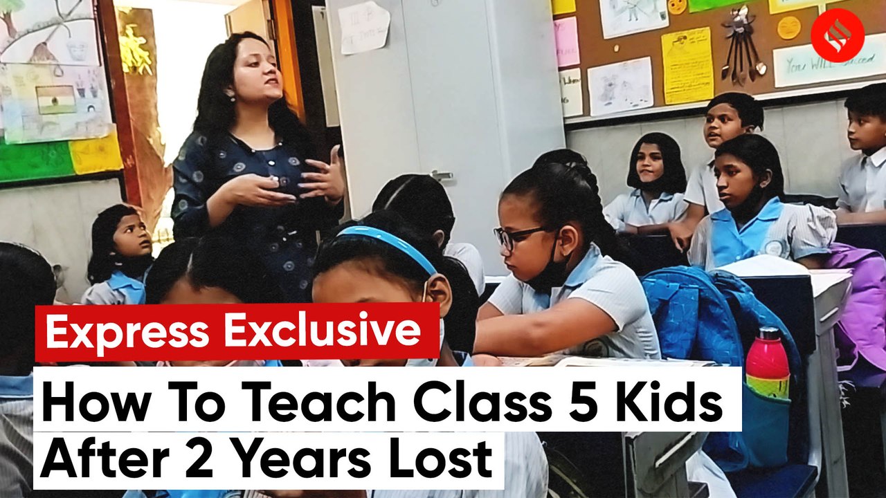 ‘Progress With Few Challenges’: Teaching Class 5 Kids After 2 Years Of Online Classes