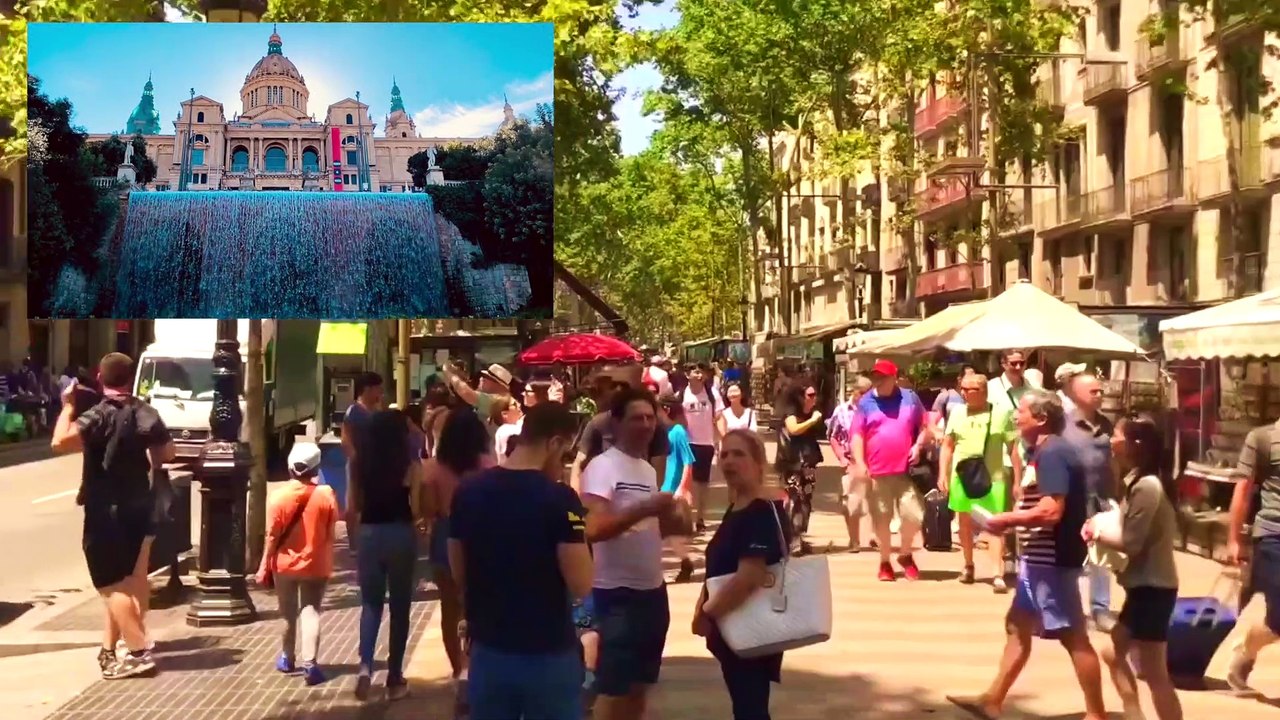 Amazing Places to Visit in Spain 2022 4K 60fps | Holiday places | Attractions Place in Barcelona