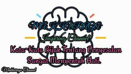 Kata kata bijak tentang penyesalan