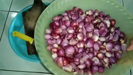 Resep Bawang Goreng Kering Tidak Berminyak