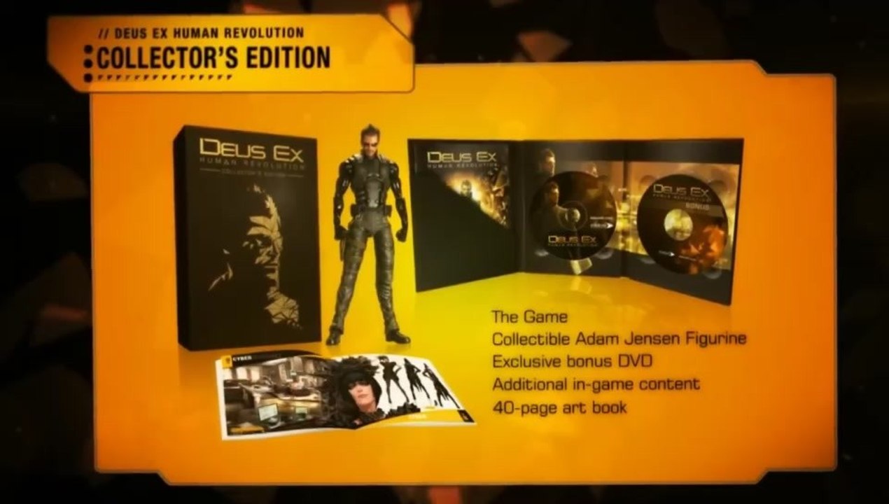 Deus Ex: Human Revolution - Trailer zur Collector's Edition