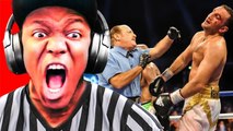 FAMOUS YOUTUBERS REACTING TO When Referees Lose Their Cool
