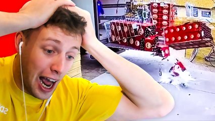 FAMOUS YOUTUBER REACTS TO  Bad Day at Work Fails