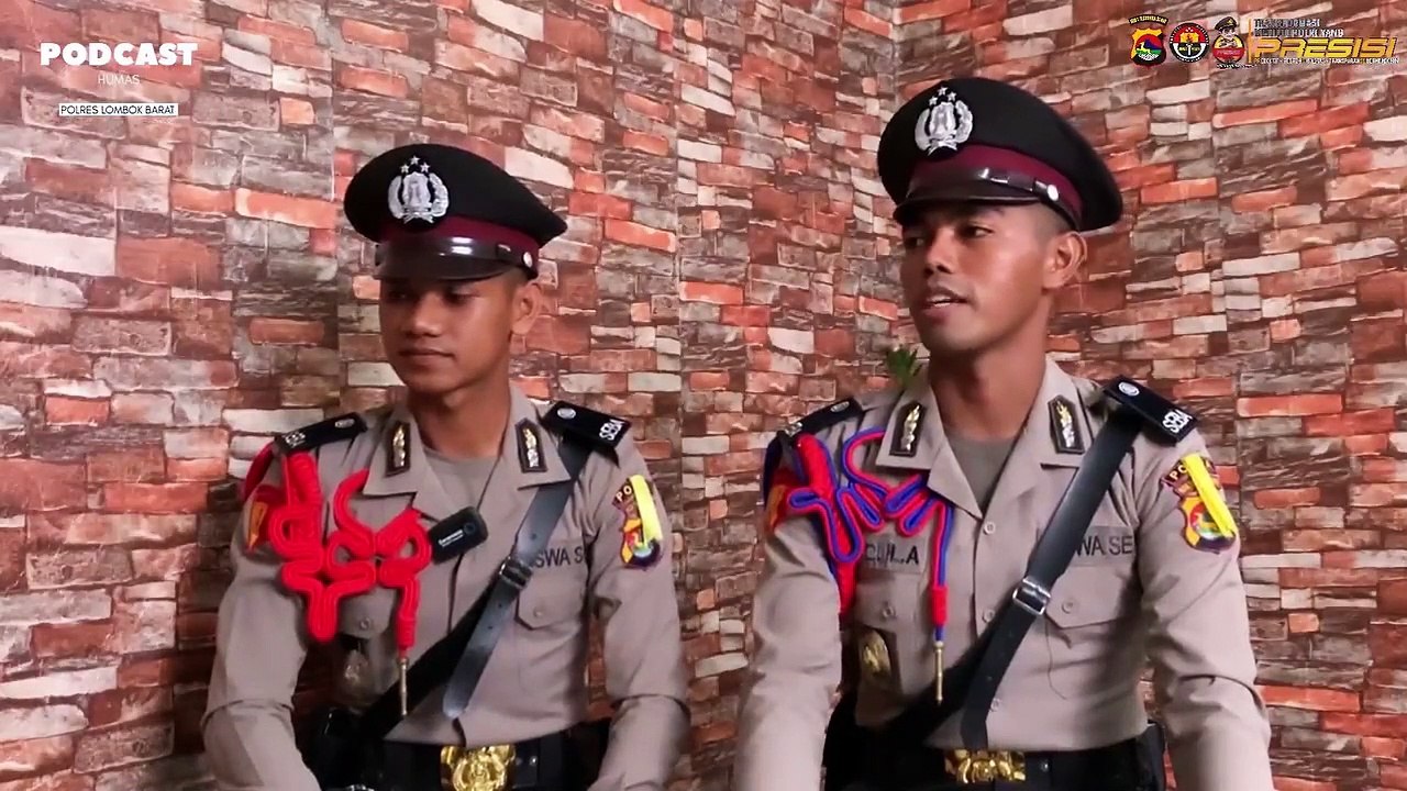 Podcast Humas Polres Lombok Barat bersama Siswa SPN Polda NTB