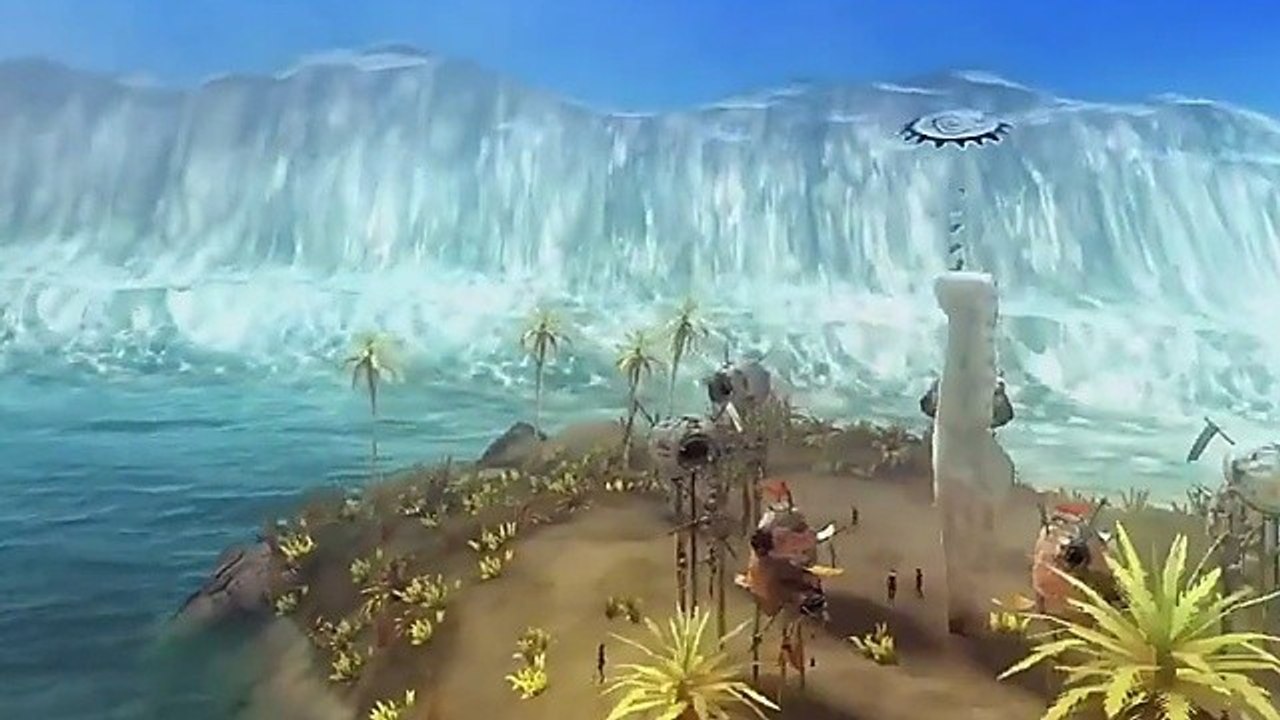 From dust - trailer: landschaften und naturgewalten