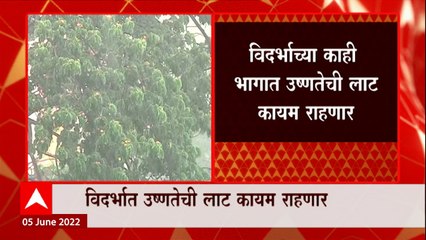 Monsoon 2022 : मेघगर्जनेसह मान्सूनपूर्व सरी, भारतीय हवामान खात्याचा अंदाज ABP Majha