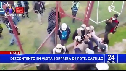 Cusco: presidente Pedro Castillo realizó supervisión inopinada al aeropuerto de Chinchero