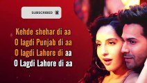 Lahore Remix (Lyrical Video Song)   Guru Randhawa   Bhushan Kumar   Lahore DJ Remix Lyrical Song
