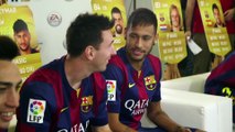 FIFA 15  FC Barcelona Player Tournament  Messi Neymar Alves Piqué Alba Rakitić Bartra Munir