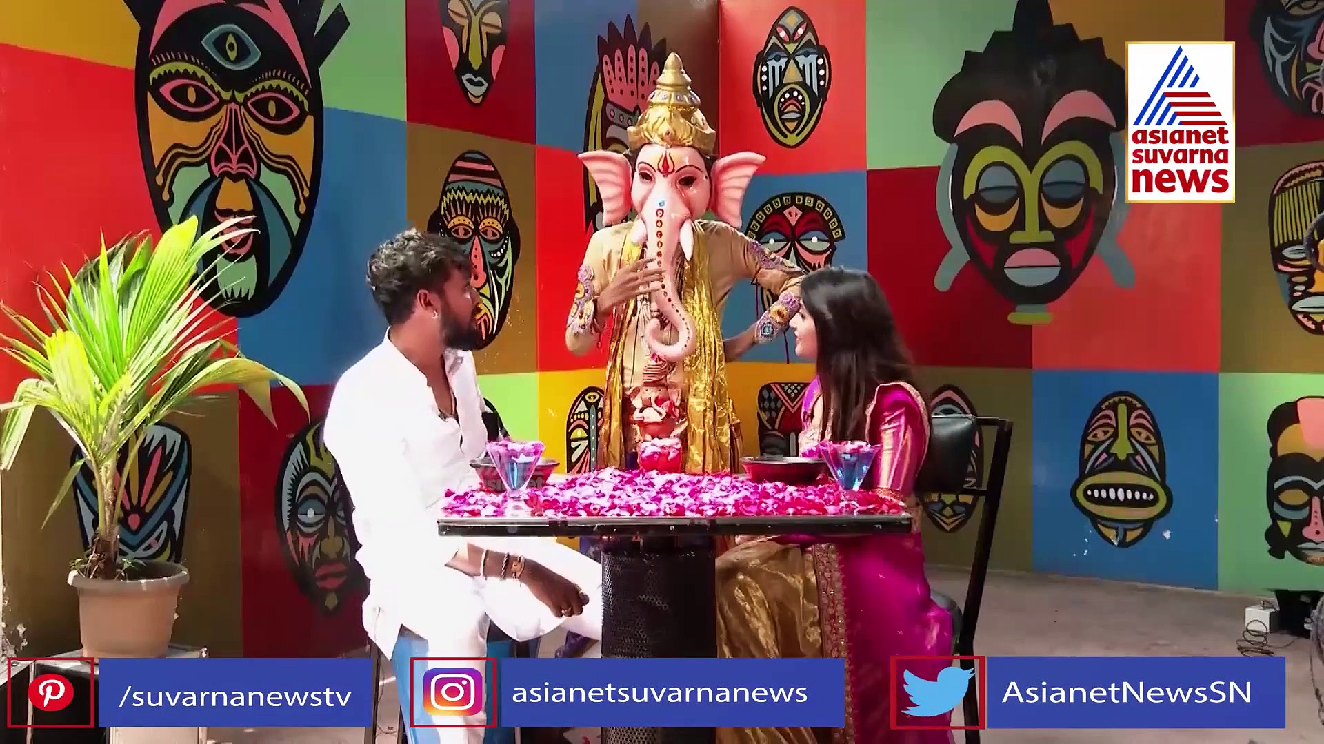 ಧನ್ವೀರ್- ಶ್ರೀಲೀಲಾ ತಯಾರಿಸಿರುವ ಮಣ್ಣಿನ ಗಣಪತಿ ಹೇಗಿದೆ ನೋಡಿ!