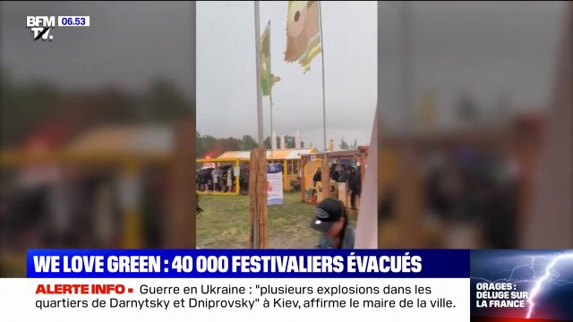 We Love Green: 40 000 spectateurs évacués à cause des orages