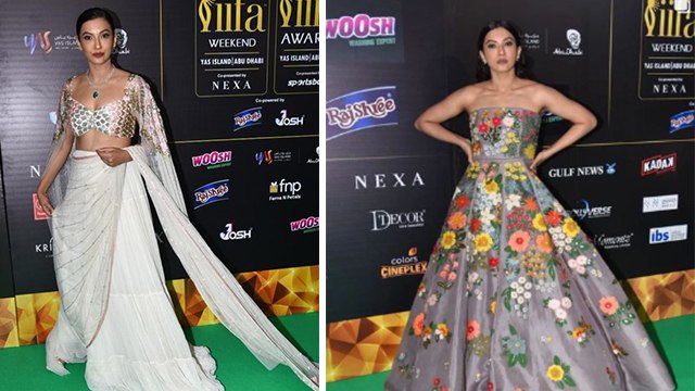 IIFA 2022: Gauahar Khan ने Green Carpet पर बिखेरे जलवे |Gauahar Iifa 2022 Look|Boldsky#Entertainment