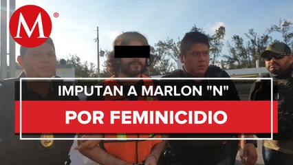 Marlon 'N' llega a audiencia inicial en sala de juicios orales de Veracruz