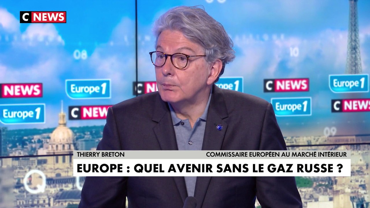 Thierry Breton : «Les sanctions ça sert à ne pas apporter de moyens financiers à Vladimir Poutine»
