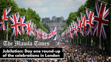 Jubilation: Day one round-up of the celebrations in London