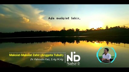 Ngaji Filsafat_ Maksiat-Maksiat Zahir ( anggota tubuh yang nampak )