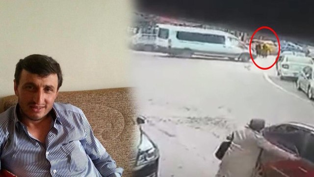 Boşanmak isteyen eşi ve kızını minibüsle ezdi
