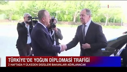 Türkiye'de yoğun diplomasi trafiği sürüyor: 2 haftada 9 ülkeden Dışişleri Bakanları ağırlanacak