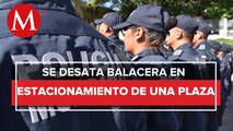 Reportan una persona muerta tras balacera en plaza comercial de San Luis Potosí