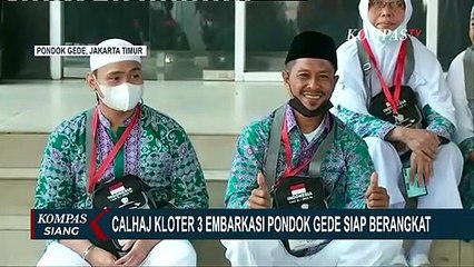 389 Calon Haji Kloter Ketiga dari Embarkasi Pondok Gede Jakarta Akan Segera Berangkat ke Madinah!