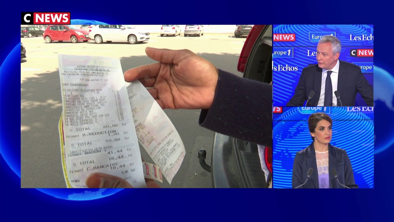 Bruno Le Maire : «Il faut aider nos compatriotes à se nourrir correctement»