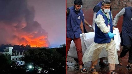 Bangladeş'in kimyasal dolu konteyner deposundaki patlama sonucu 28 kişi öldü