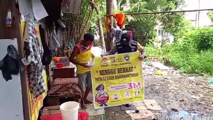 Minggu Berkat Patroli Kasih Polres Barsel