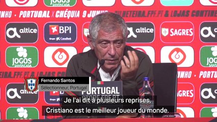 Fernando Santos évoque le futur de Ronaldo