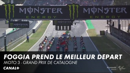 Foggia prend le meilleur départ - Grand Prix de Catalogne - Moto 3
