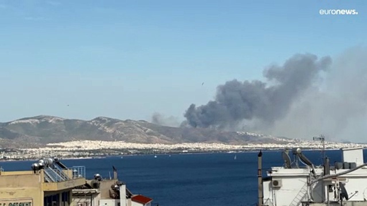 Waldbrand bei Athen unter Kontrolle