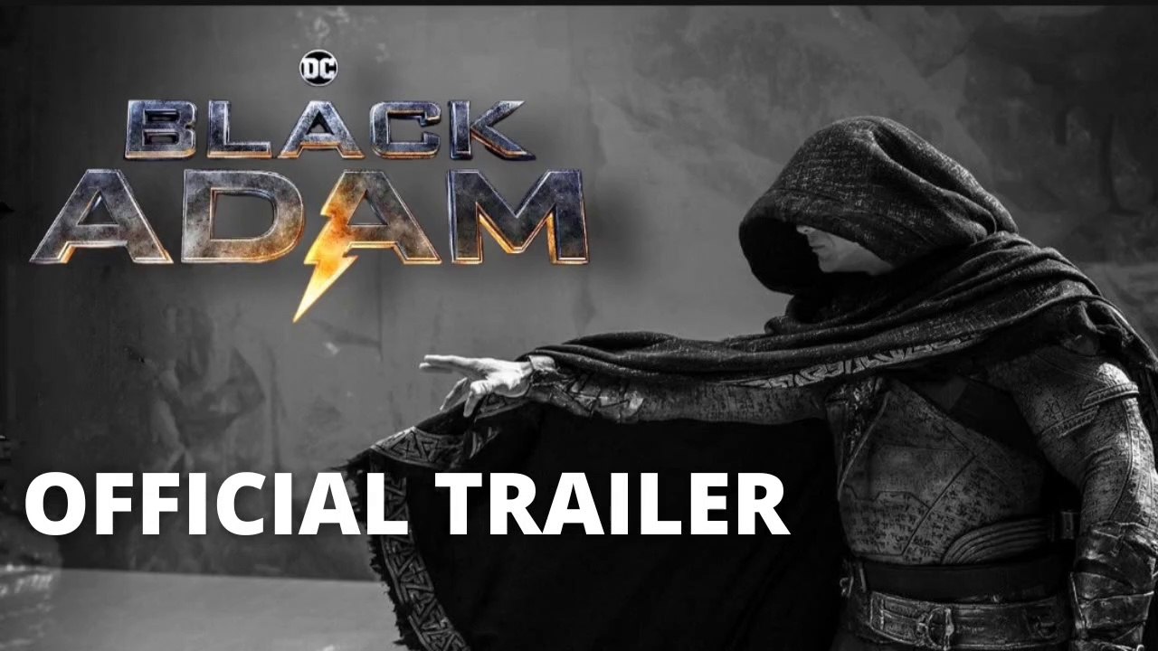 BLACK ADAM Official Trailer New Dwyane Johnson,Aldis Hodge,Noah Centineo Movie
