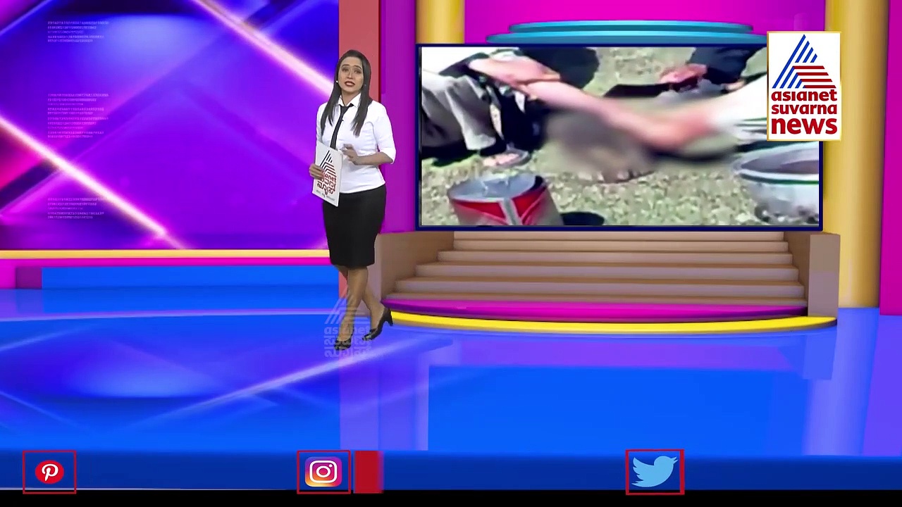 ಕನ್ನಡಿಯಲ್ಲಿ ತನ್ನನ್ನು ತಾನು ನೋಡಿ ಶಾಕ್ ಆದ ಕೋತಿ